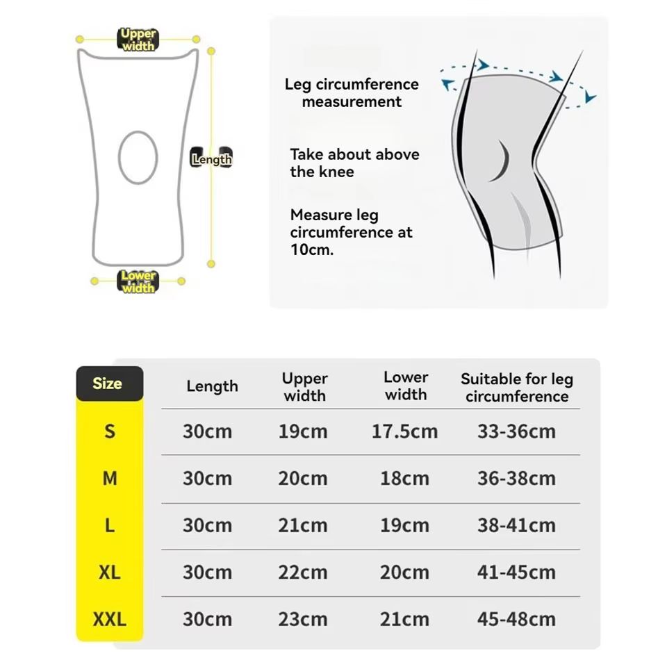 AOLIKES Knee Support Brace with Patella Gel Pad & Side Stabilizers – Compression Sleeve for Knee Pain Relief, Arthritis
