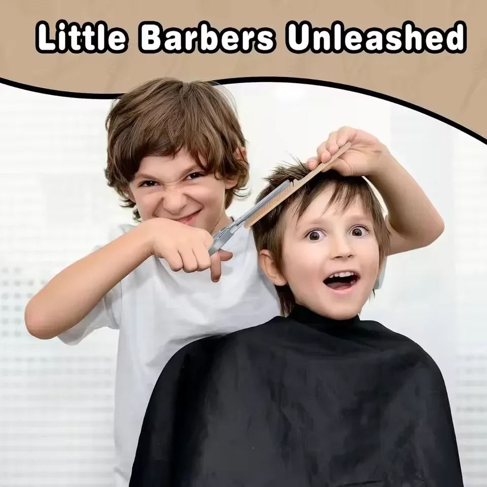 Kids Barber & Grooming Roleplay Set – Interactive Salon & Shaving Playset
