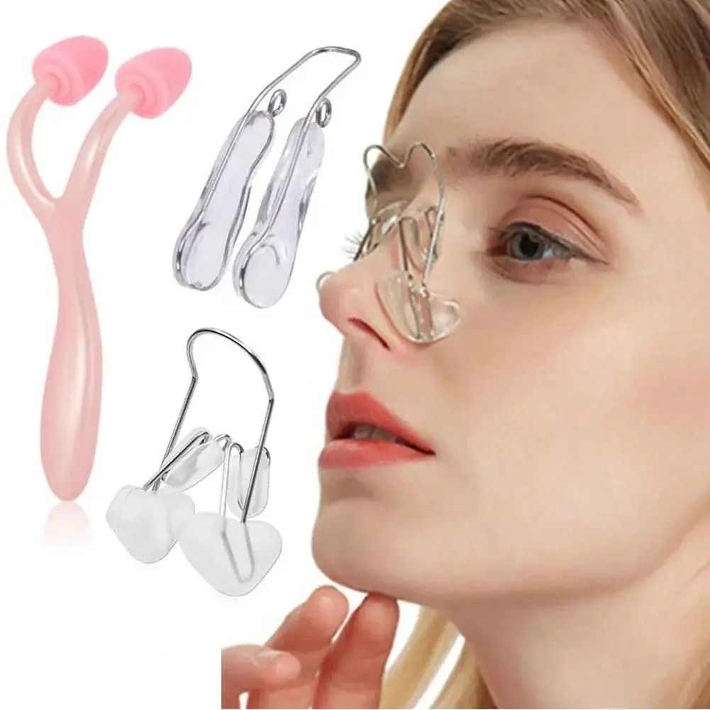 Comfort Fit Nose Shaper Clip Silicone Nose Lifter Tool for Daily Use