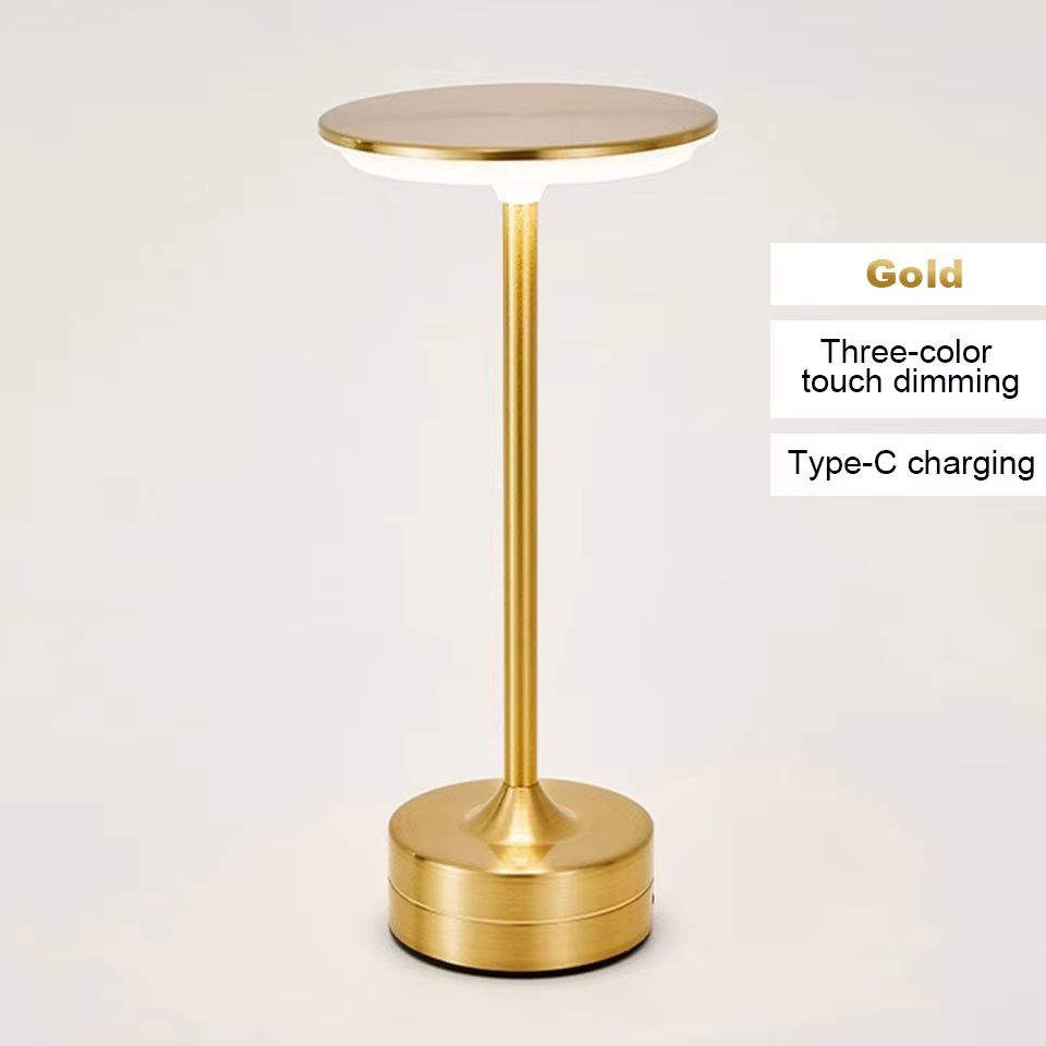Wireless Touch LED Table Lamp USB Rechargeable Atmosphere Night Light