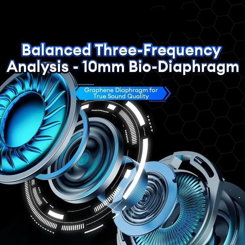 Dual Mode Wireless Bluetooth Earbuds with HD Sound