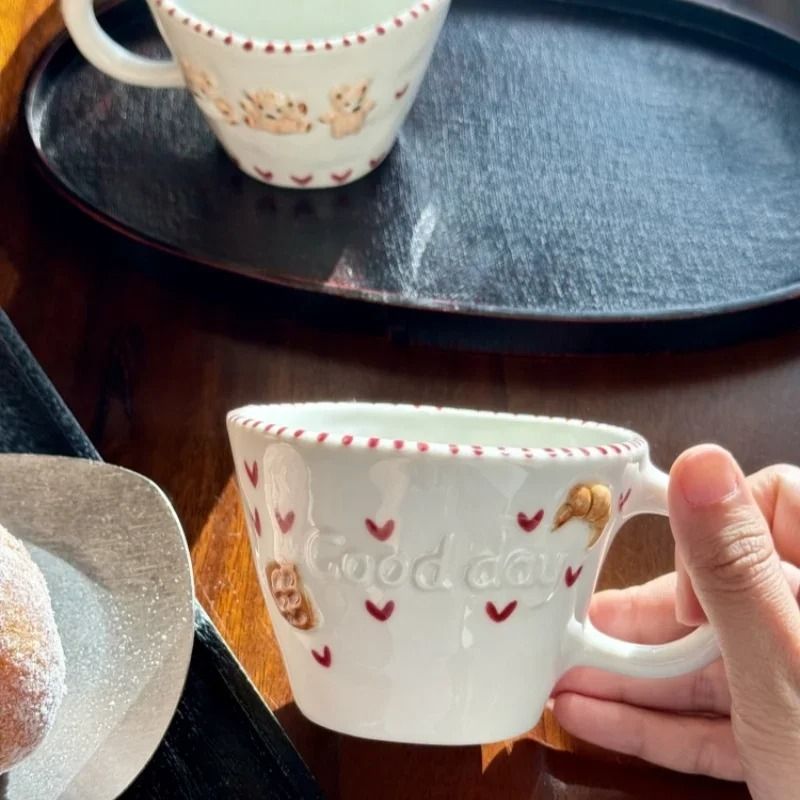 Relief Ceramic Infusion Mug