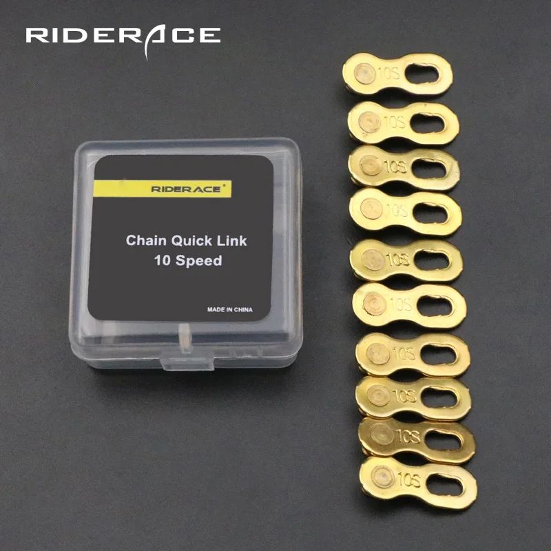 5 Pair Bicycle Chain Link Connector Joints – Magic Buttons Quick Master Links for Mountain Bike