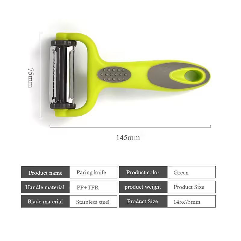 3-in-1 Pro Vegetable Slicer & Julienne Peeler, All-Purpose Carrot, Potato & Salad Grater