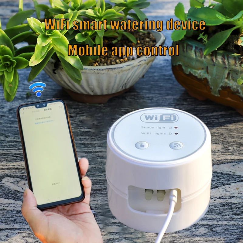 Smart Garden WiFi Irrigation Controller & Automatic Drip Irrigation System