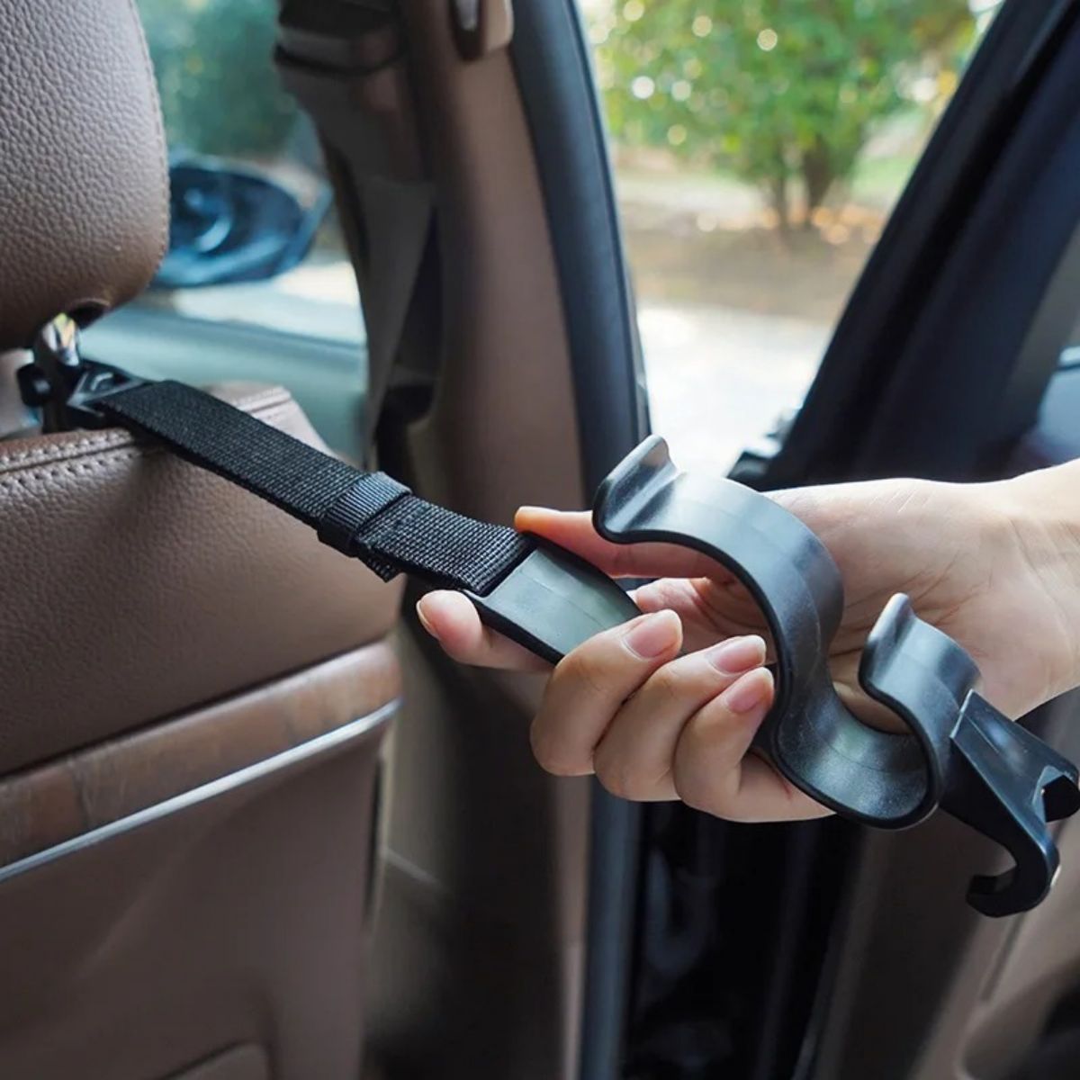 Universal Car Seat Back Hooks, Trunk Storage Hangers, Umbrella Holders, Multifunctional Car Accessories