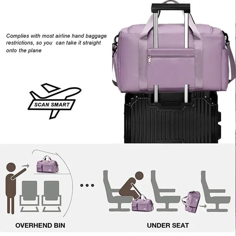 Premium Large Capacity Weekender Duffel