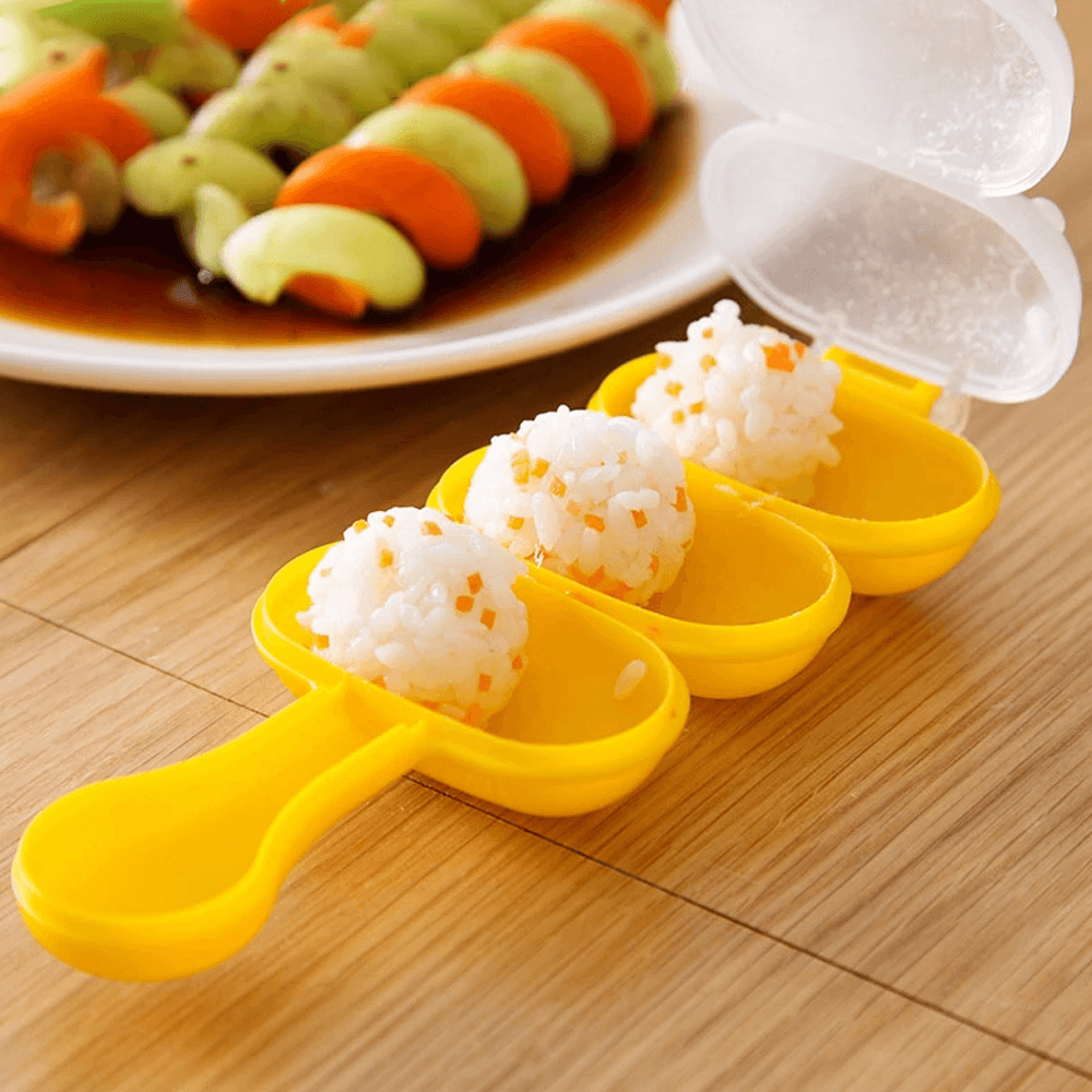 Creative Sushi Rice Ball Shaker Mold