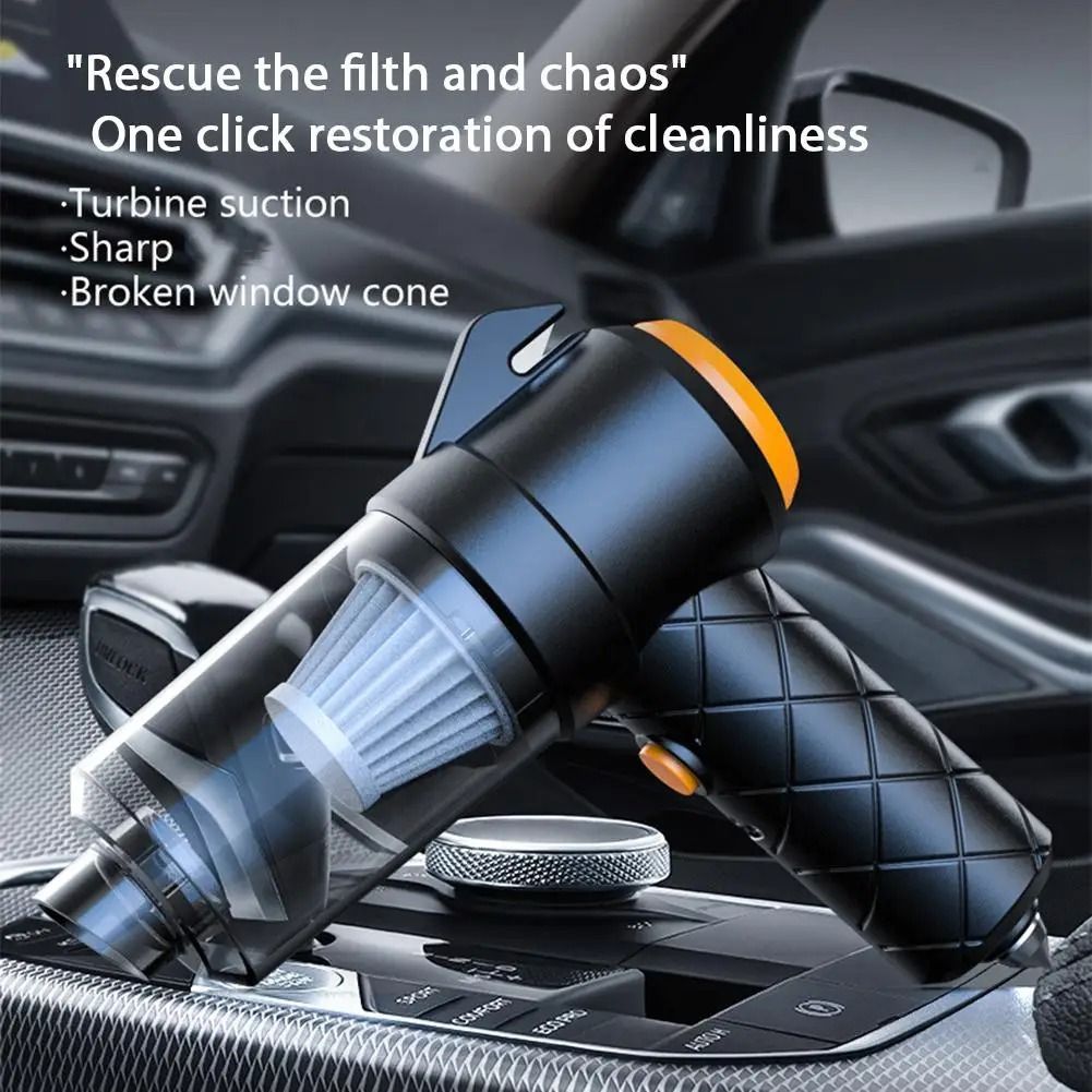 Wireless Mini Car Vacuum Cleaner High Power Suction and Blower