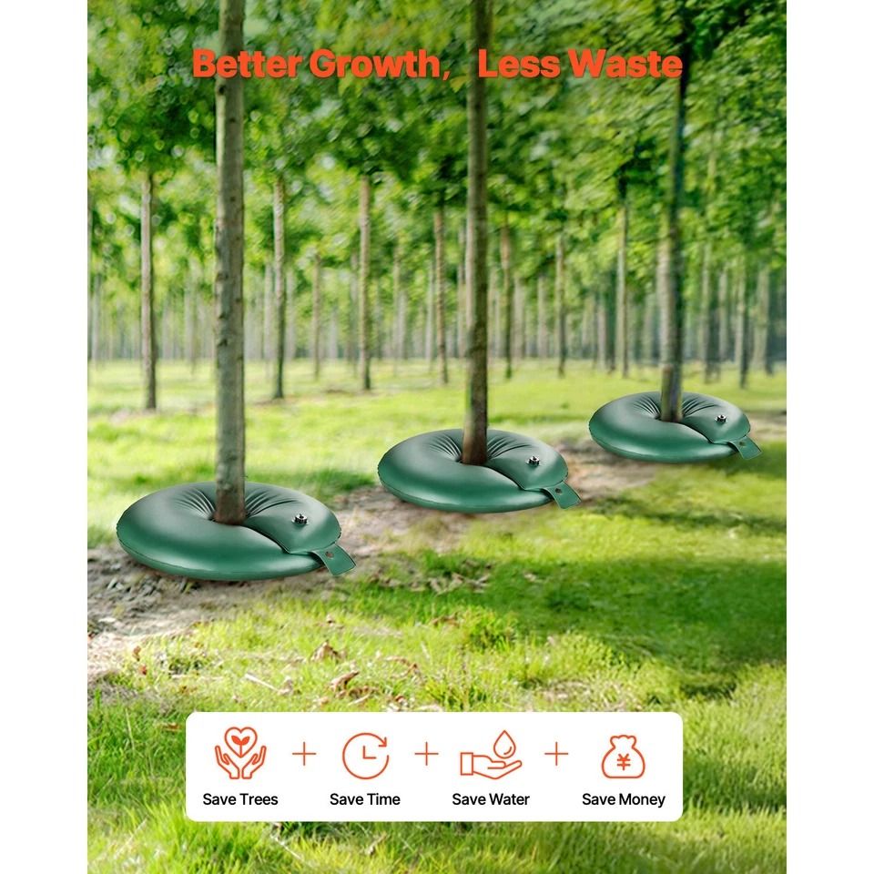 Tree Watering Ring Gallon Slow Release Drip Irrigation Bag