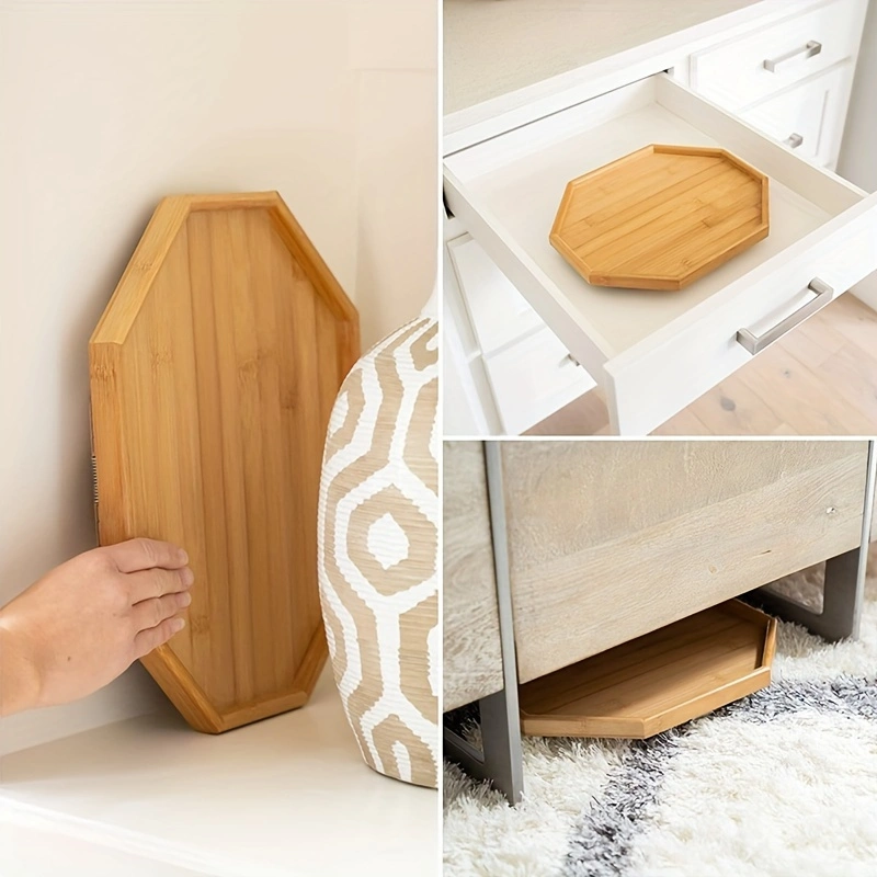 Foldable Wooden Sofa Tray Armrest Table Round Rhombus Rectangle Snack Groceries Tray