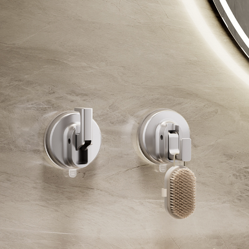 Reusable Suction Cup Hooks, Waterproof Vacuum Suction Kitchen Bathroom Wall Hanger