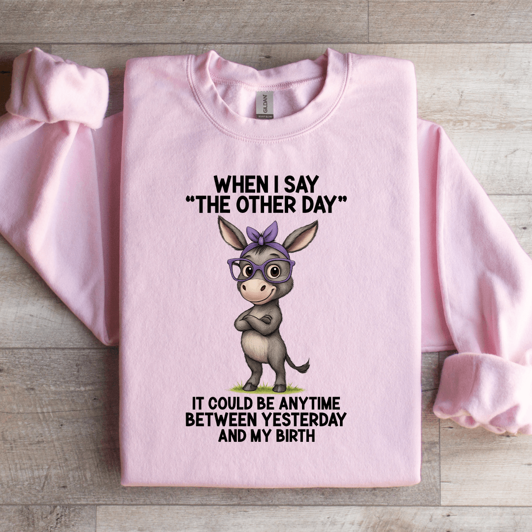 When I Say The Other Day Sweatshirt