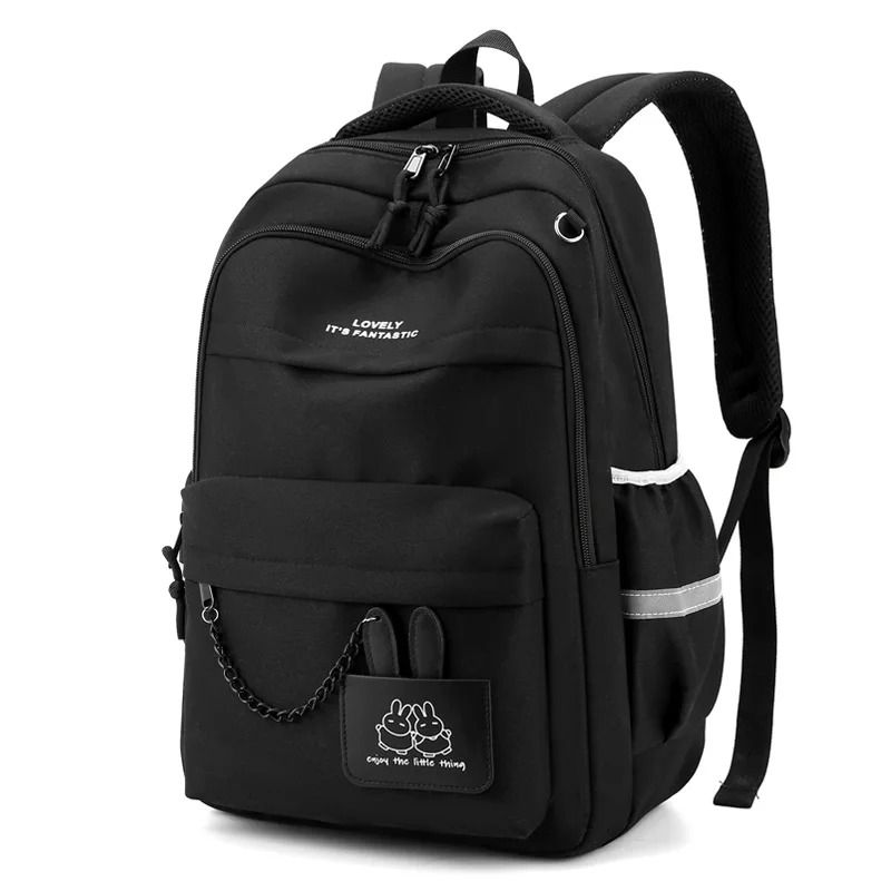 Girls Large Capacity School Backpack with Bookbag Compartments