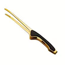 Stainless Steel Kitchen Serving Tongs Non Slip Grip Cooking Food Tongs