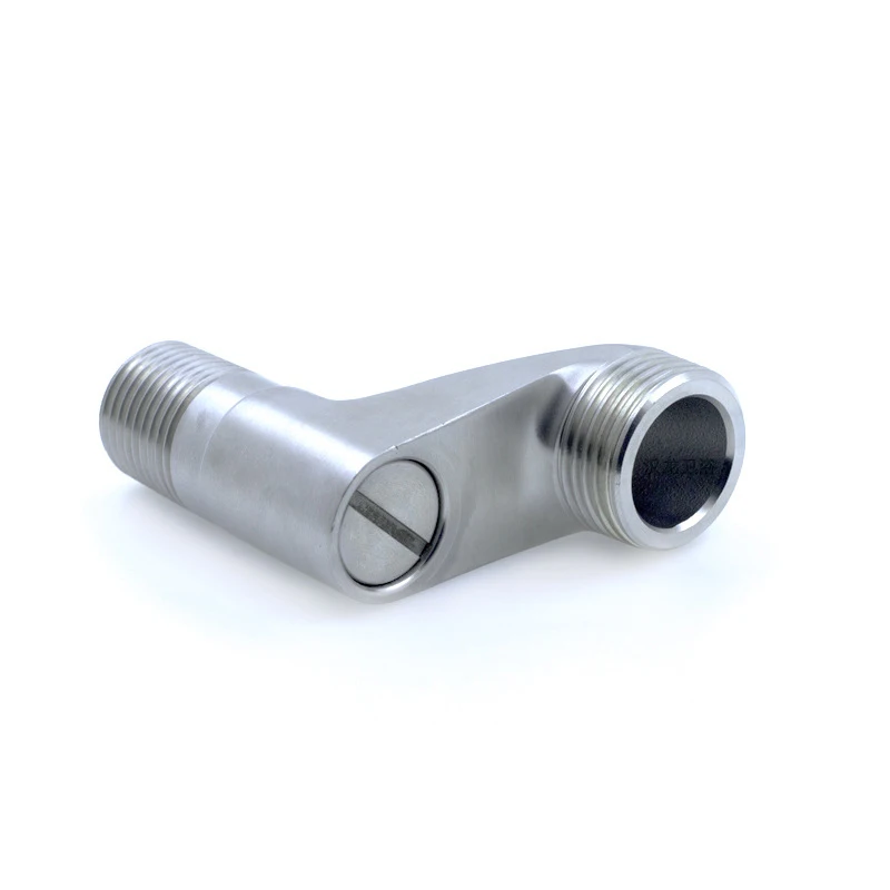 Adjustable Shower Valve Adapter Set Stainless Steel Wall Mounted Faucet Extension