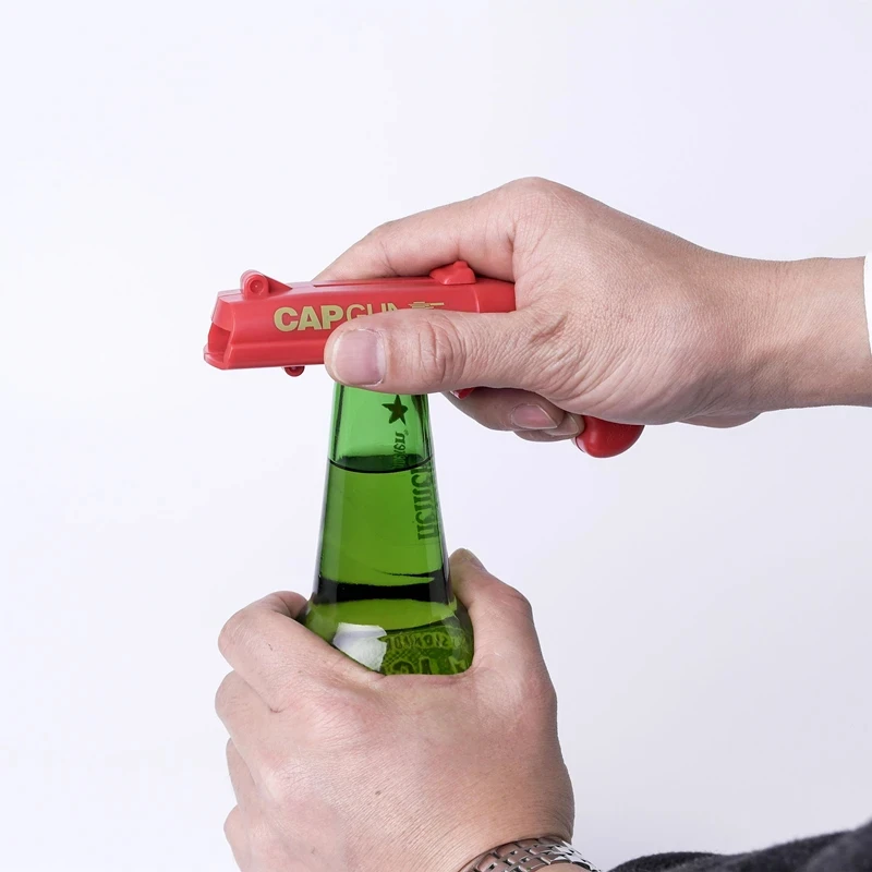 Cap Gun Bottle Cap Launcher Beer Bottle Opener