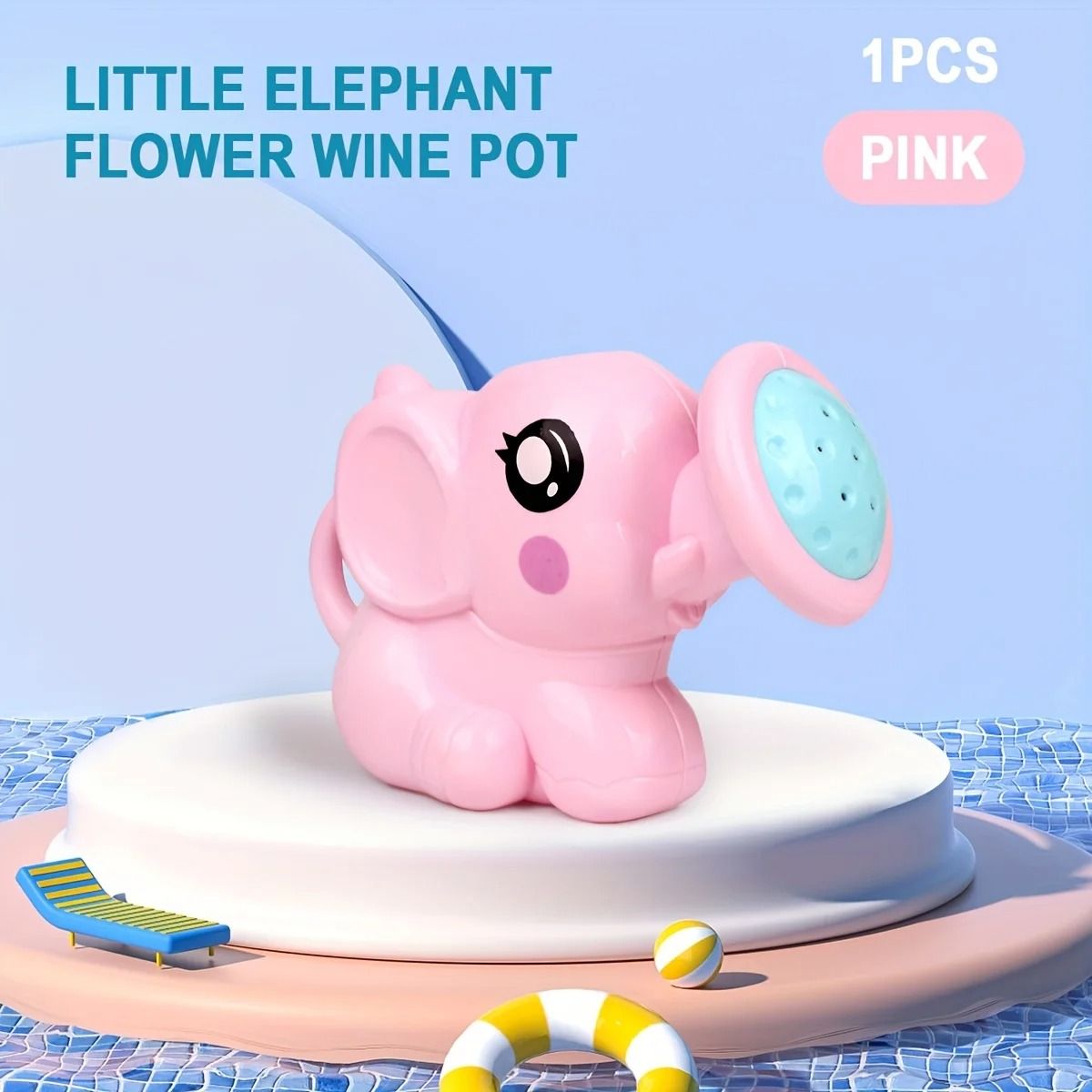 Cute Cartoon Elephant Bath Time Shower Kettle