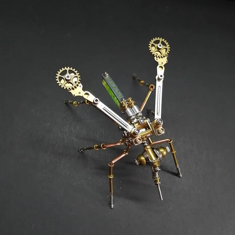 DIY Mechanical Spider Kit, Cyberpunk Metal Puzzles, Creative Insect Assembly, Handmade Metal Puzzle