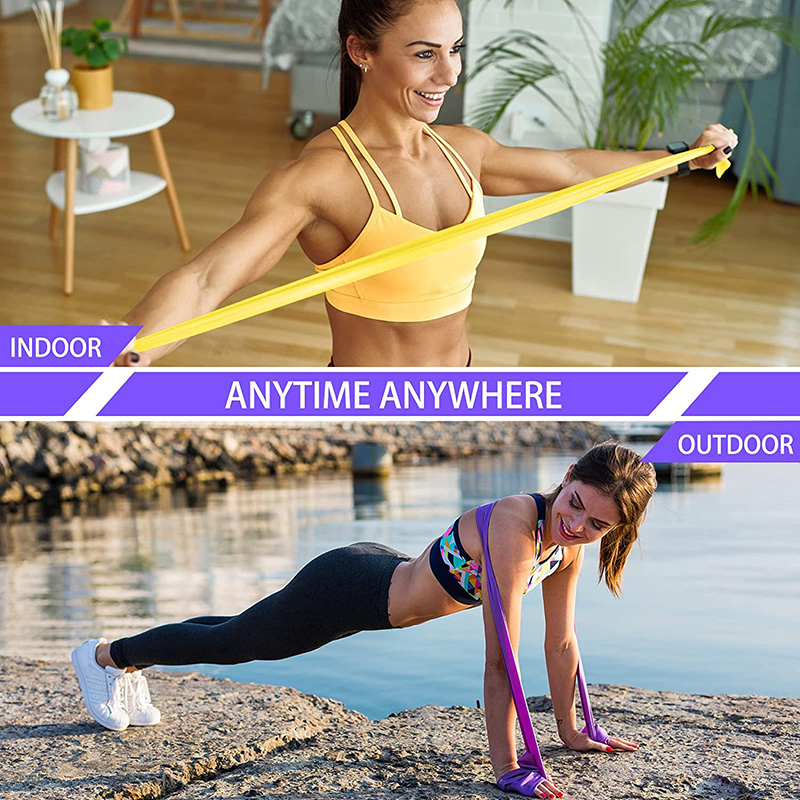 TPE Resistance Bands Set - Build Strength, Flexibility & Recovery | Buy Now