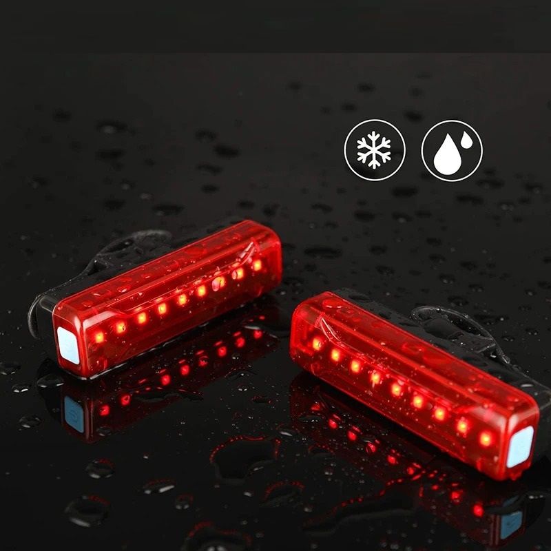 USB Rechargeable Bicycle Rear Light Ultra Bright LED Tail Lamp