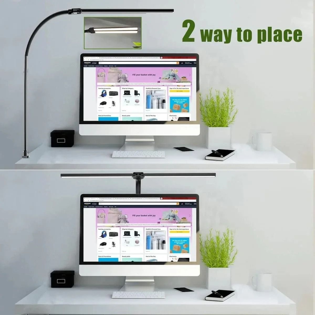 Professional Double Head LED Architectural Desk Lamp