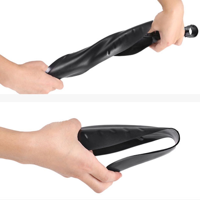 2pcs Bicycle Fenders Set, PP Soft Plastic MTB/DH Mudguards for Rear Shock & Splash Protection – Universal Fit
