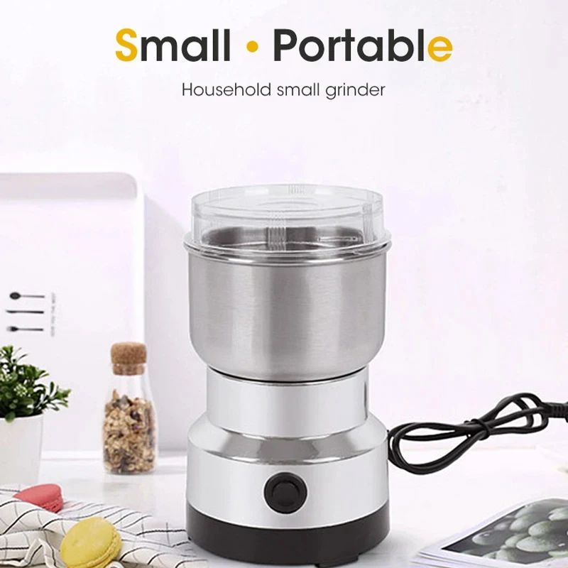 Mini Electric Grinder 300ml – Ultrafine Coffee, Spice & Baby Food Grinder