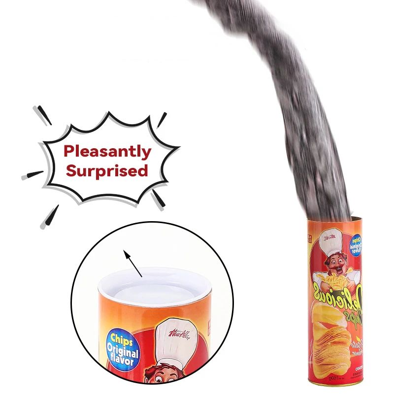 Snake Surprise Gag Toy Pop-Out Prank Can (Magic Trick Party Joke)
