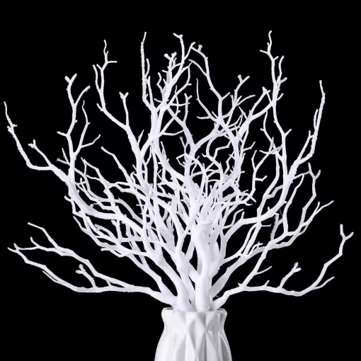 Artificial Antler Branch Decor Faux Twig Centerpiece for Christmas & Winter Styling