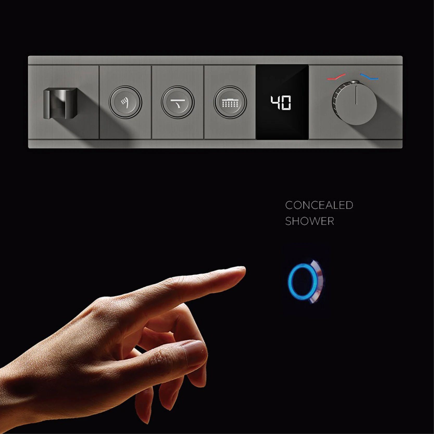 Luxury LED Multi Function Shower System