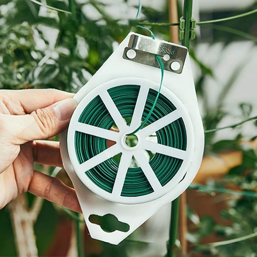 Reusable Garden Twist Tie Plant Support Wire Roll For Tying And Organizing