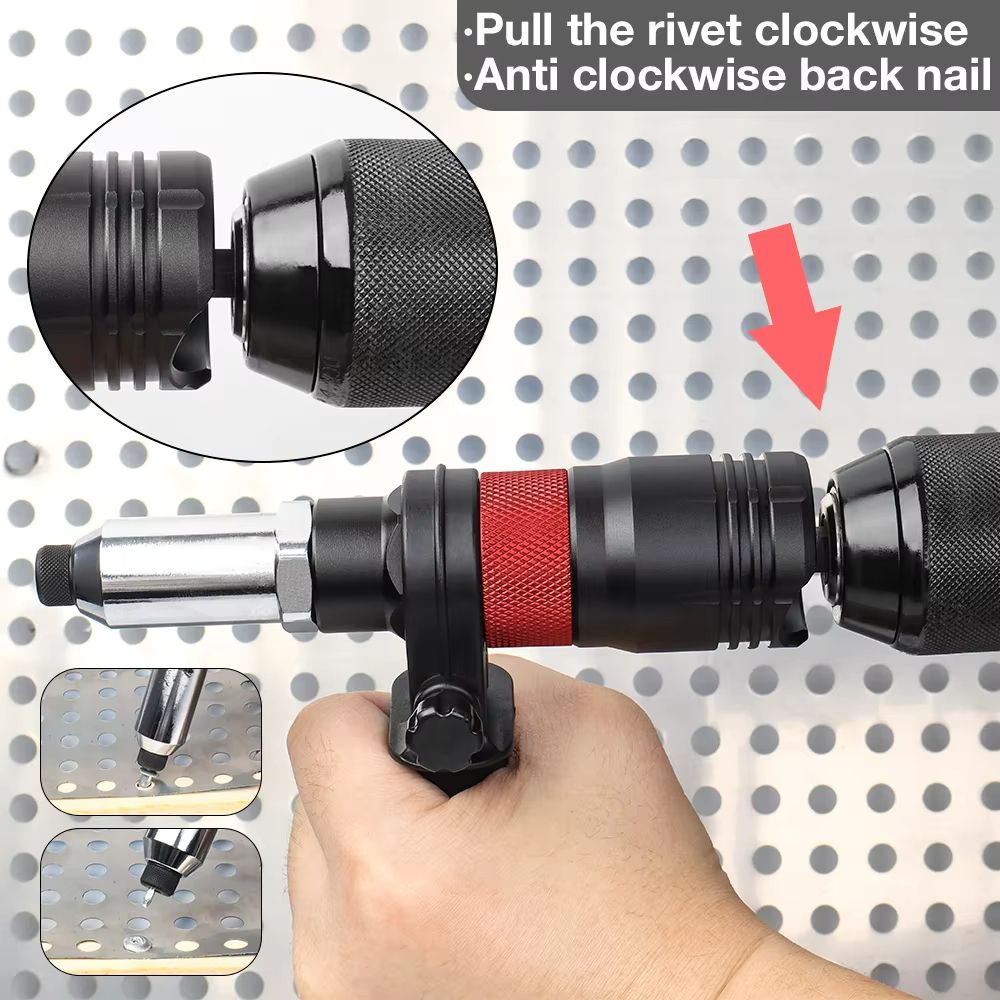 PowerDrill Rivet Nut Converter – Electric Rivet Nut Adapter for Cordless Drill
