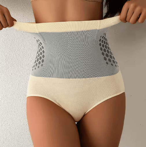 Flarixa High Waist Shaping Panties – Seamless Tummy Control Body Shaping Briefs