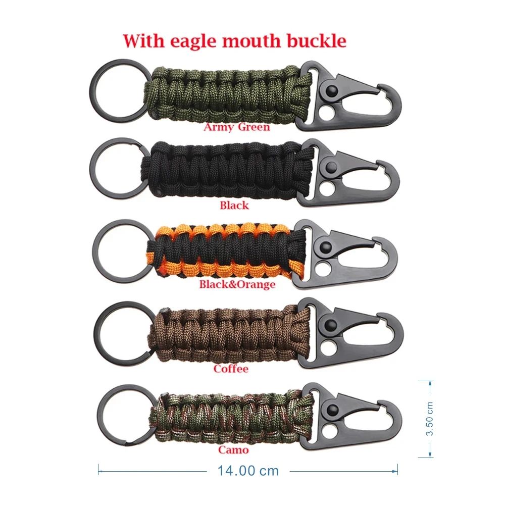 Monkey Fist Steel Ball Self Defense Keychain