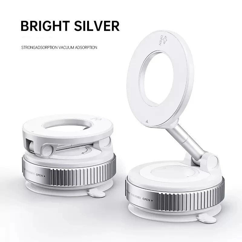 FlexMount Magnetic Car Phone Holder with 360 Degree Adjustable Vacuum Base