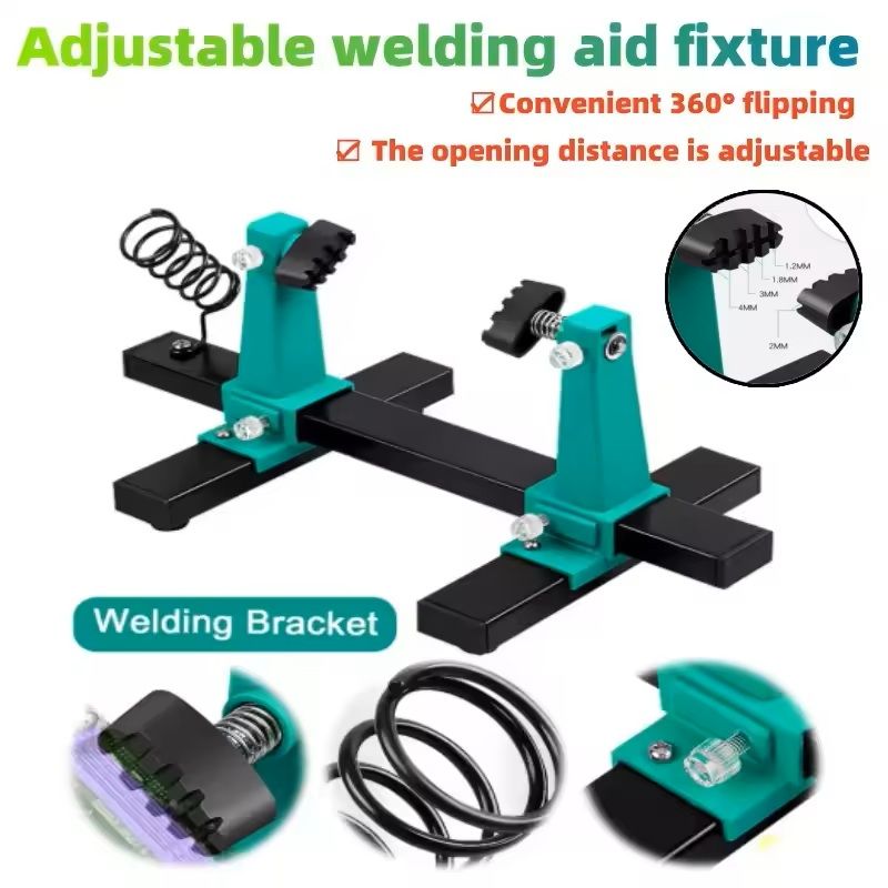 Adjustable Circuit Board Holder Jig for Soldering and Assembly Work