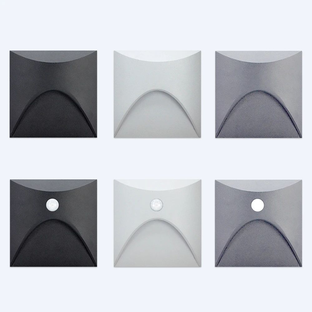Solar Motion Sensor Stair Light – Waterproof Outdoor Wall Sconce for Garden, Fence & Balcony