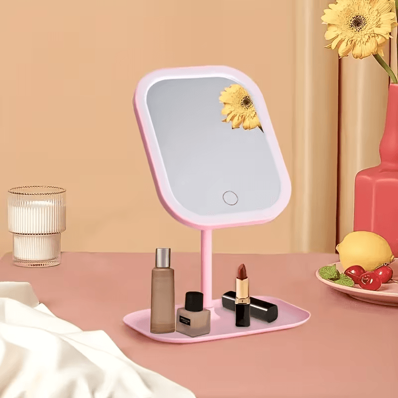 LED Makeup Mirror with 3 Adjustable Lights, Perfect Vanity Mirror for Flawless Makeup