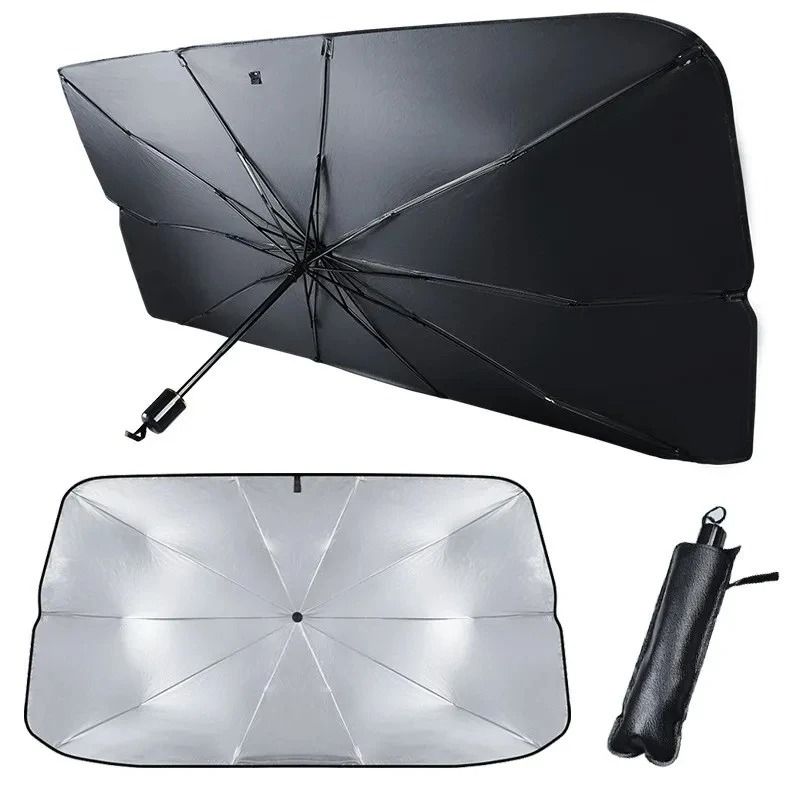Retractable Windshield Sunshade Parasol