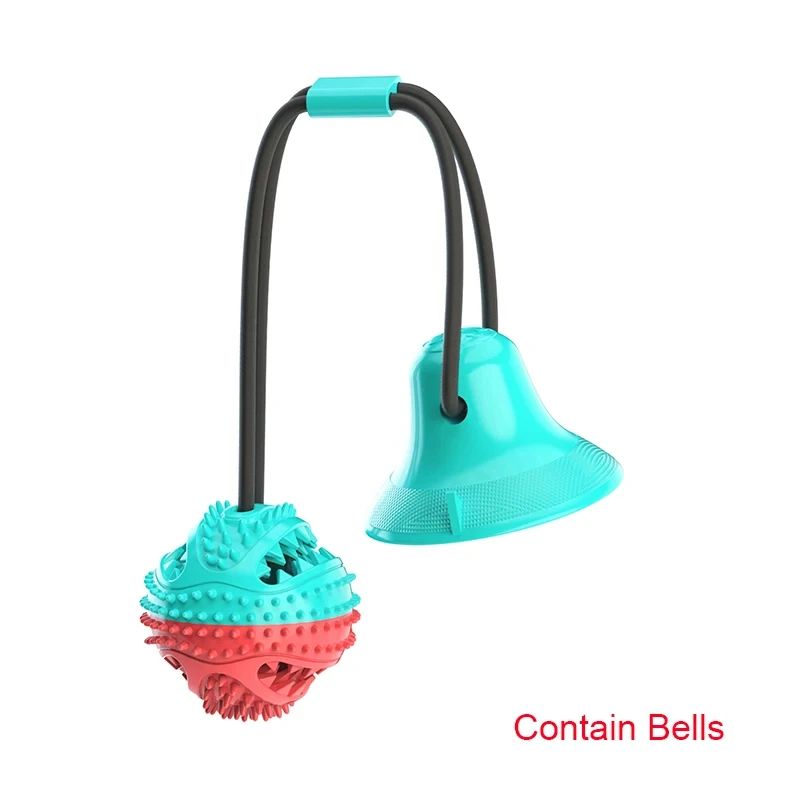 Interactive Suction Cup Dog Chew Ball
