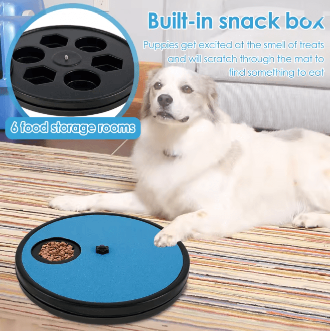 3 in 1 Dog Nail Scratch Pad Interactive Grooming and Treat Board