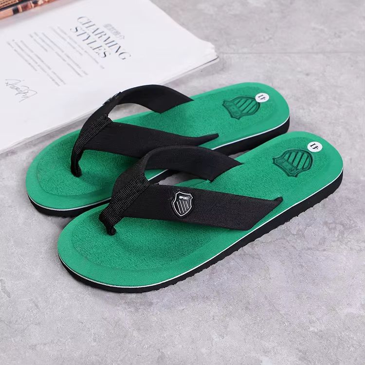 OceanStride Men's Non-Slip Flip Flops – Casual Beach and House Sandals