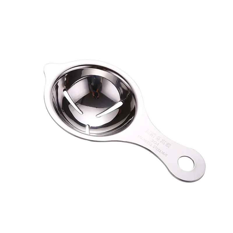 Stainless Steel Egg Yolk Separator, Egg White Separator, Divider Tool for Cooking, Baking, BBQ, Camping Essential