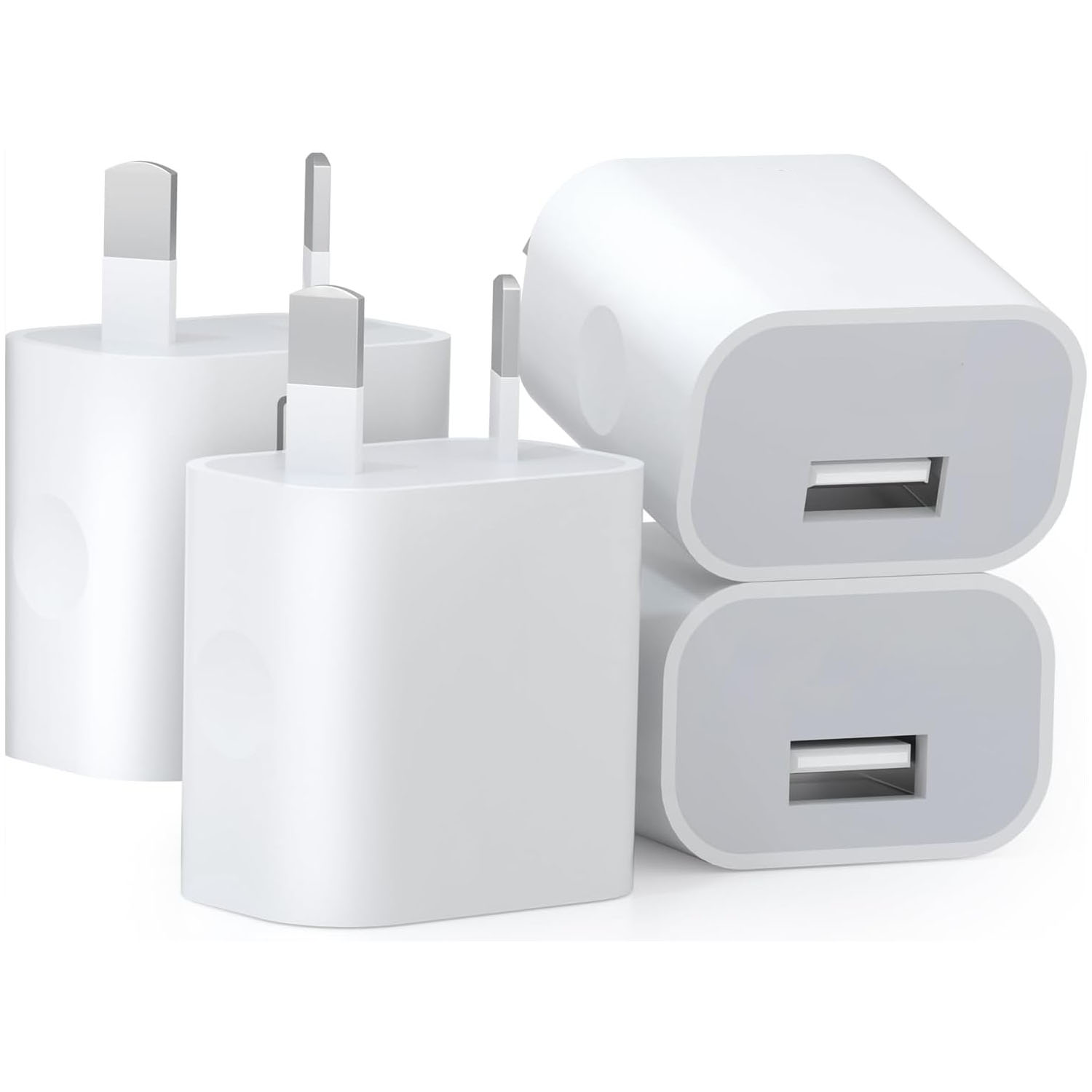Standard Wall Charger, Power Adapter, Phone Charging Head for Reliable Home Use