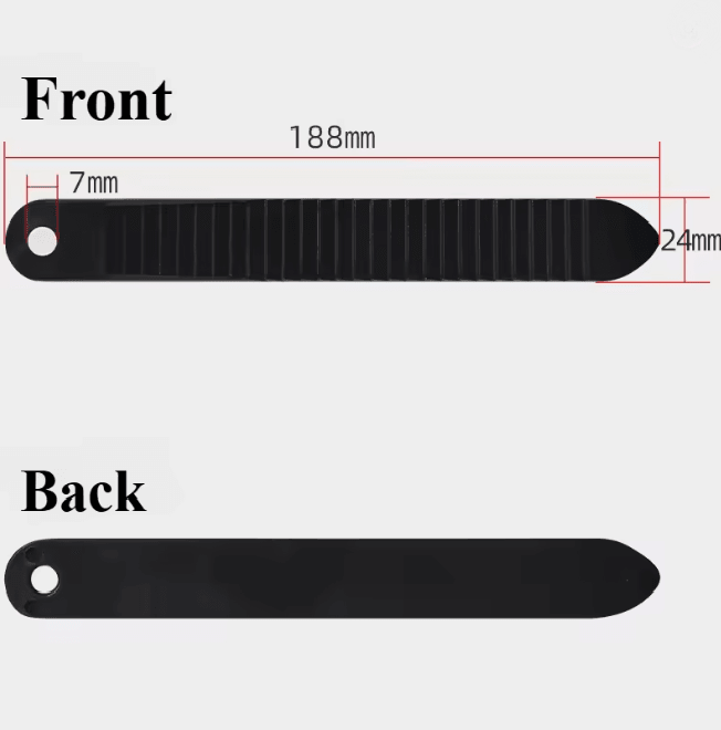 Snowboard Binding Ladder Strap Replacement Toe and Ankle Fixing Strap