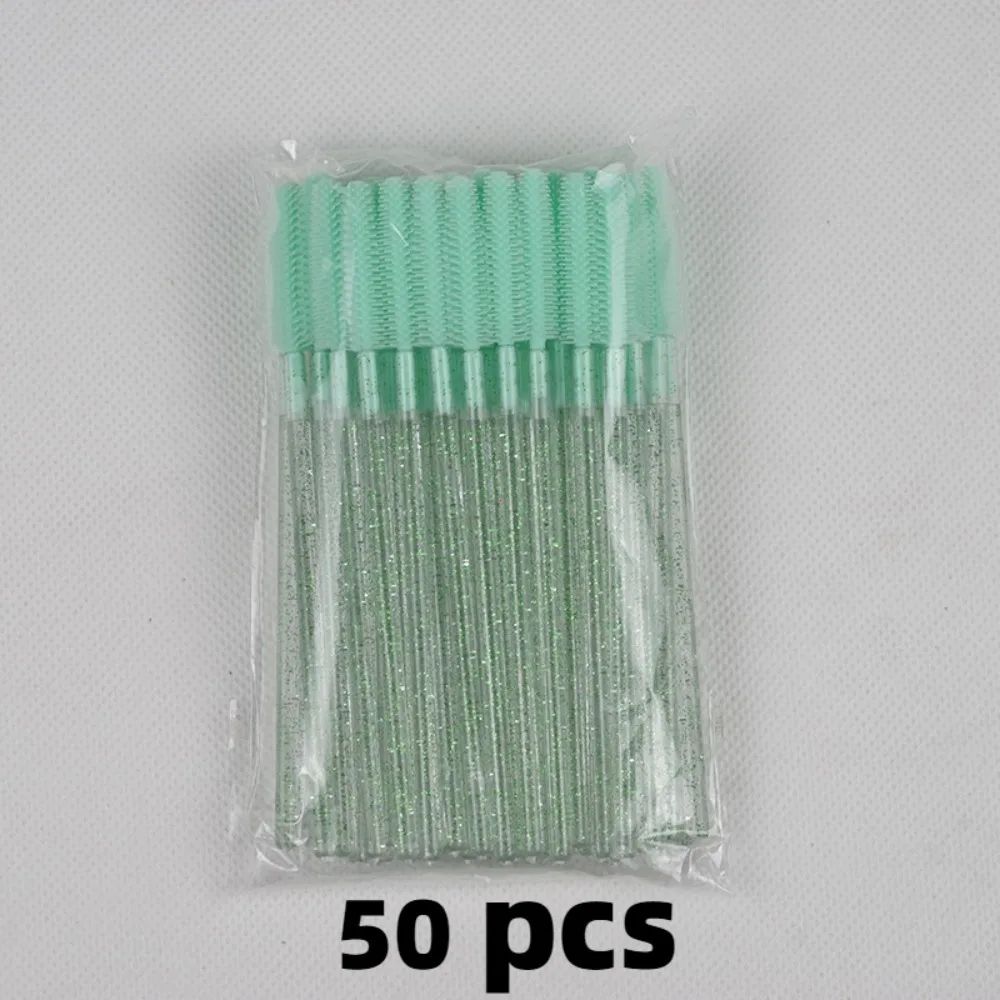 Crystal Eyelash Brush Spoolie Set Disposable Makeup Tool