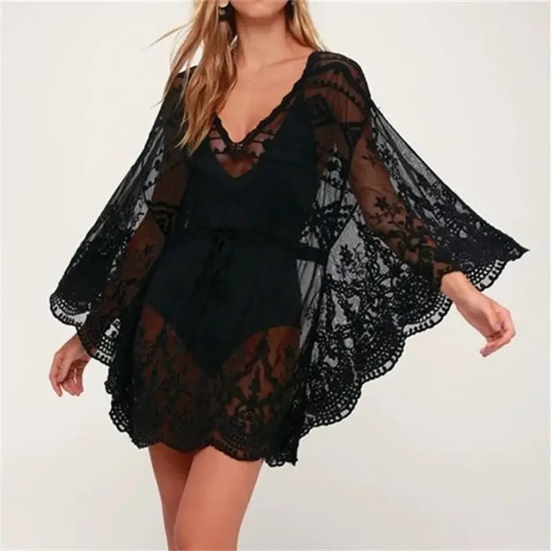 Lace Beach Pareo Swim Cover Up