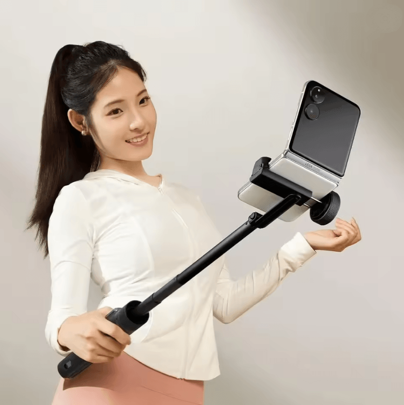 Xiaomi Mijia Zoom Ground Selfie Stick Tripod with Bluetooth Remote