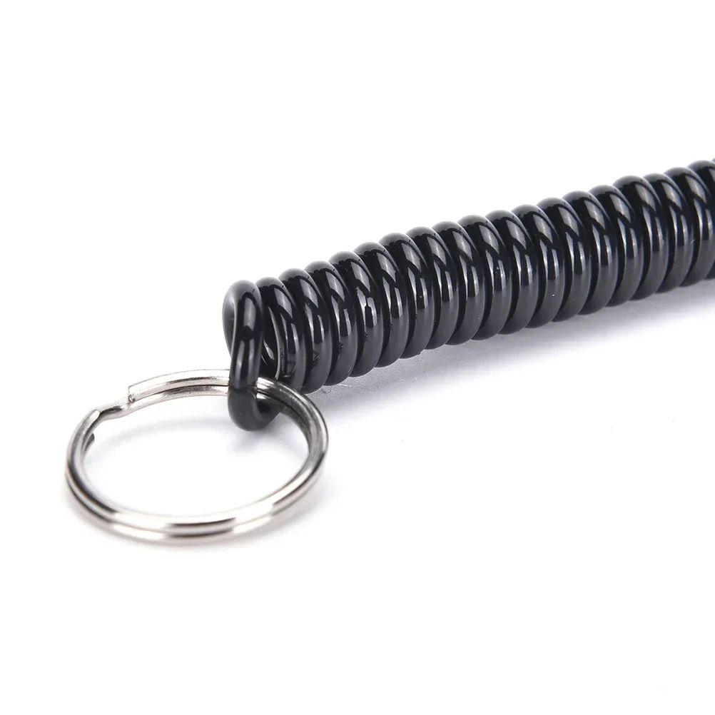 Retractable Coil Keychain Set